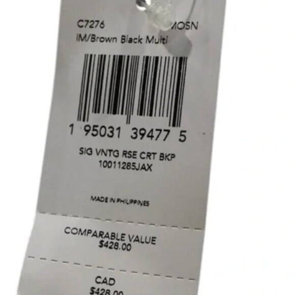 COPY for dachsie- COACH Court Backpack NWT - Picture 6 of 6